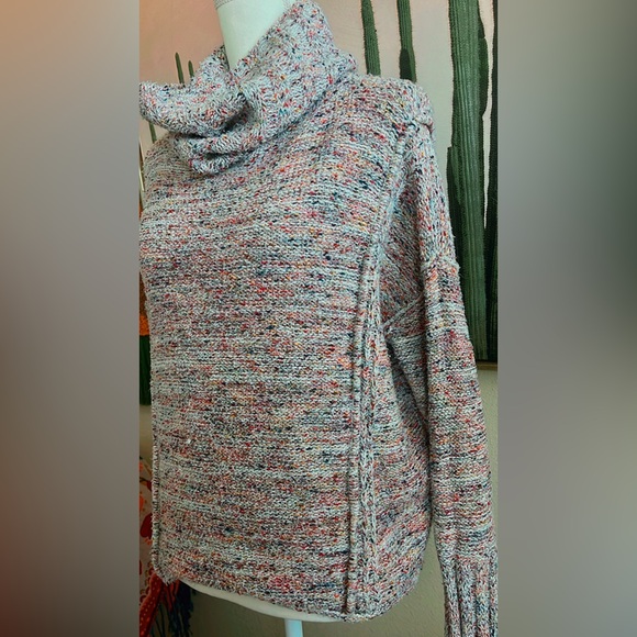 Anthropologie pilcro textured cowl neck sweater - Picture 3 of 4